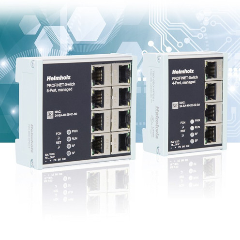 Switch Profinet  de 8 puertos gestionable Helmholz