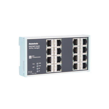 PROFINET switch, 16-Port, managed