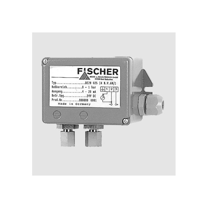 Transmisor Fischer DE28 - Control de presión diferencial