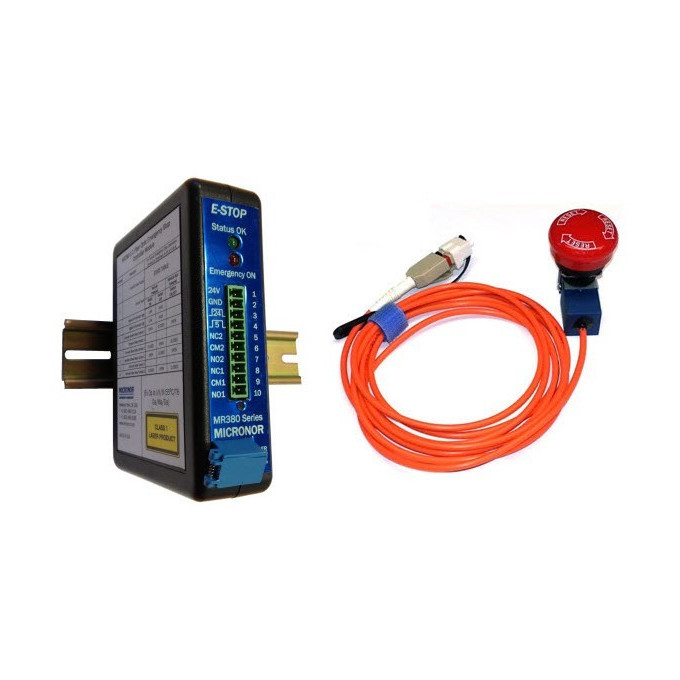 Micronor MR 380-ESTOP Fiber Optic Emergency Stop System