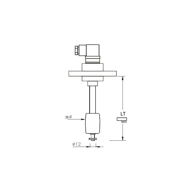 MAGNETIC LEVEL CONTROL, GARMA IMN 43650 PVC1