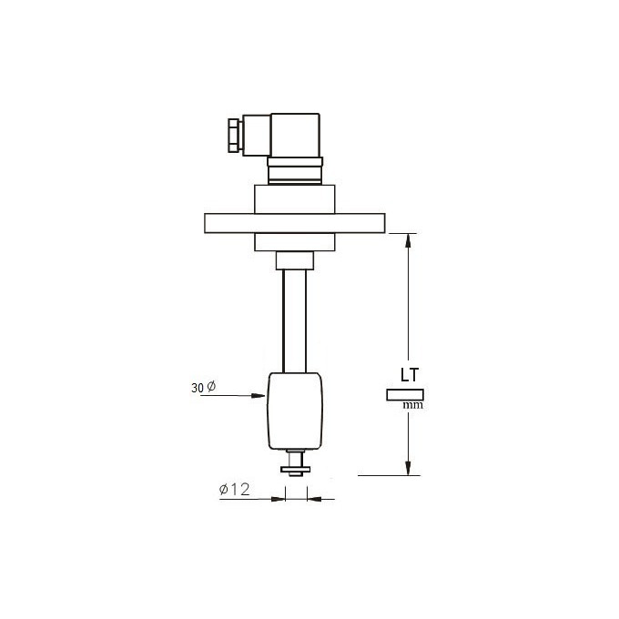 MAGNETIC LEVEL CONTROL, GARMA IMN 43650 PVC1