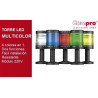 BALIZA LUMINOSA LED MONO Y MULTICOLOR CO ST 40 & CO ST 70