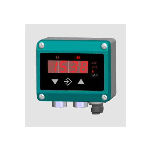 Indicador de presión diferencial transmisor Fischer DE 39