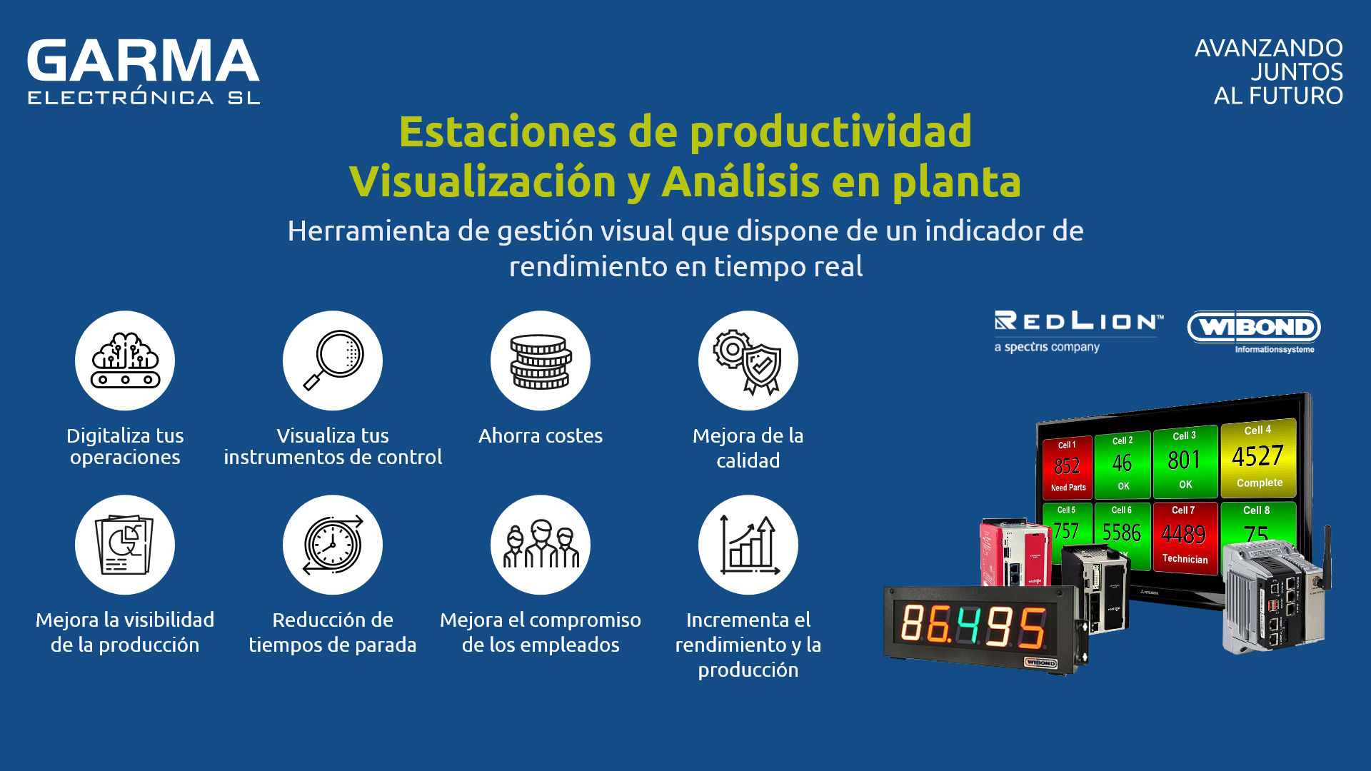 Estaciones de productividad Red Lion