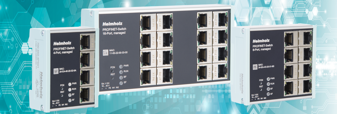 Switch profinet 4,16 y 8 puertos