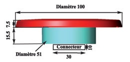 kb100 dimensiones